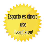 Espacio es dinero, use EasyCargo!